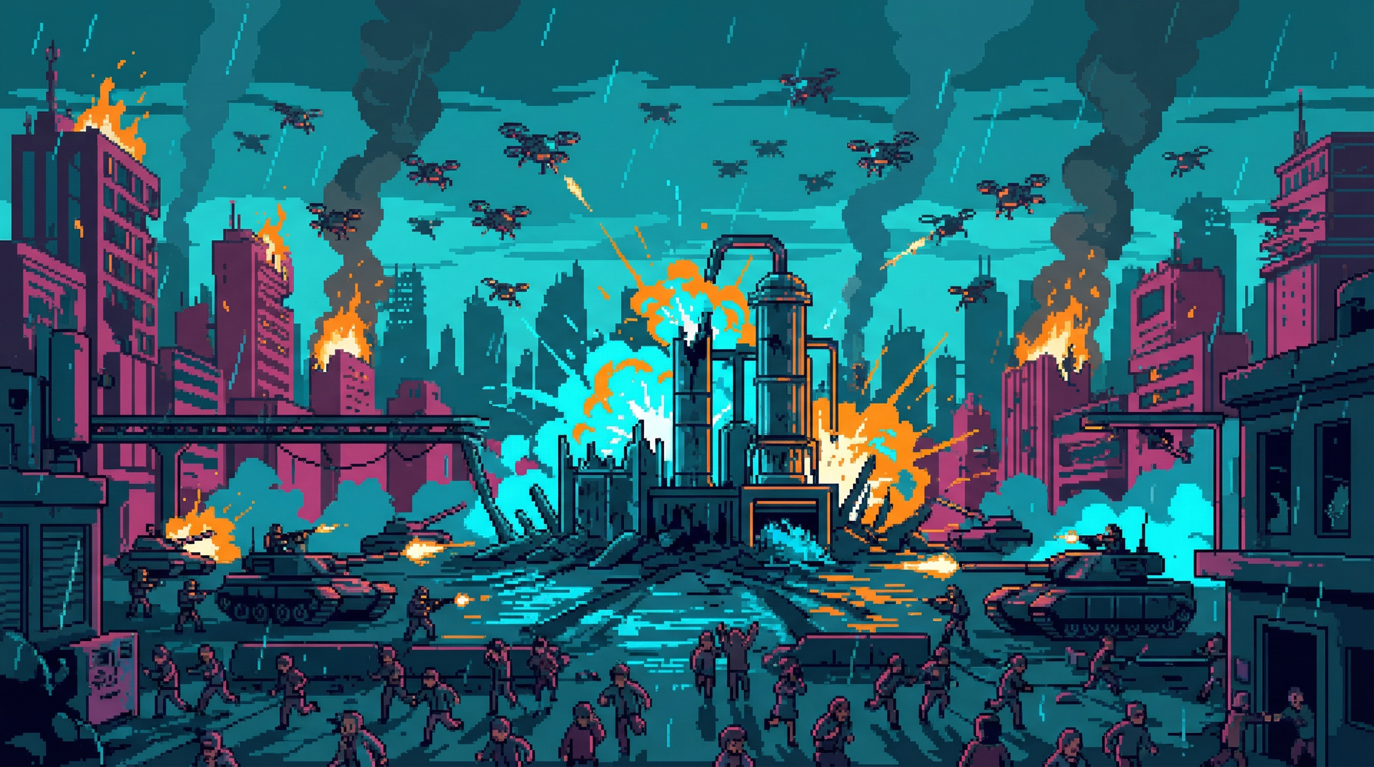 The Three-Week War of 2171 — Nexus Dynamics vs Ironclad Industries